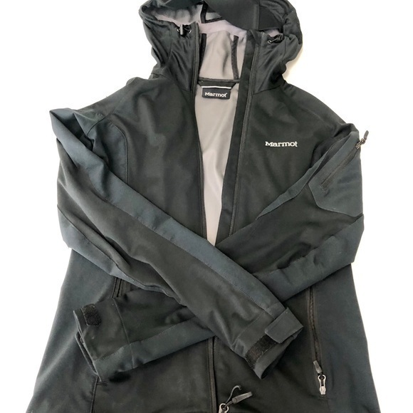 Marmot Jackets & Blazers - MARMOT women's black windbreaker jacket size XS